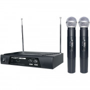 View and buy KAM KWM11 Dual VHF Wireless Mic System (173.8 -175.0Mhz) online
