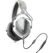 View and buy V-MODA Crossfade M-100 Headphones (White Silver)  online