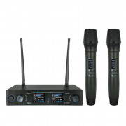View and buy W-AUDIO DM800H Twin Handheld UHF Wireless Mic System (863.0Mhz-865.0Mhz) (MIC78) online