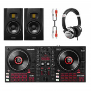 View and buy Numark Mixtrack Platinum FX + T5V Monitors + Headphones online