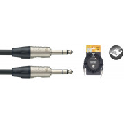 View and buy Stagg NAC1PSR Balanced Stereo Jack Cable 1m online