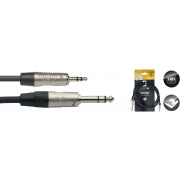 View and buy Stagg Minijack to 1/4" Stereo Jack Cable 3m online