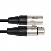 View and buy Stagg N-Series Patch Cable XLRM to XLRF 30cm online