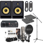 View and buy Rode NT1A Ultimate Vocal Recording Pack with Rokit 8 G4 online