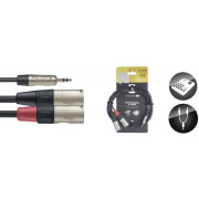 View and buy Stagg NUC1.5/MPS2XMR Minijack to Stereo XLR Male Cable 1.5m online
