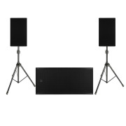 View and buy RCF 2 x NX 915-A + 1 x SUB 8008-AS PA System With Mono Sub online