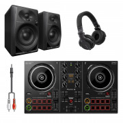Buy the Pioneer DJ DDJ-200 DJ System Bundle with HDJ-CUE1 Headphones & Monitors online