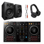 View and buy Pioneer DJ DDJ-400 DJ System Bundle with HDJ-CUE1 Headphones & Monitors online