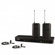 View and buy Shure BLX188UK-CVL Shure Wireless Dual Bodypack System for Guitarists with CVL-B/C Lavalier Mics online