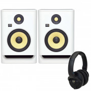View and buy KRK Rokit 7 White Noise with KNS8400 Headphones online