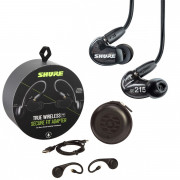 View and buy Shure SE215 Sound Isolating Earphones with True Wireless - Black online