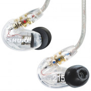 Buy the SHURE SE215 Sound Isolating Earphones - Clear online