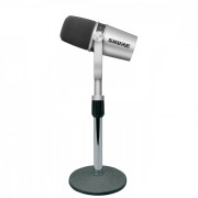 View and buy Shure MV7 Silver with Desktop Stand online