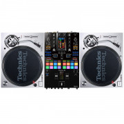 View and buy Technics SL1200 MK7 + Pioneer DJ DJM-S11 Mixer online