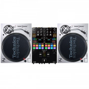 View and buy Technics SL1200 MK7 + Pioneer DJ DJM-S7 Mixer online