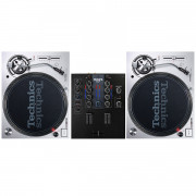 View and buy Technics SL1200 MK7 Pair + Mixars Cut Mixer online