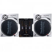 View and buy Technics SL1200 MK7 + XONE:23C Mixer online
