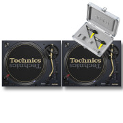 View and buy Technics SL1200M7L Blue Pair With Concorde Club MK2 Twin Pack online