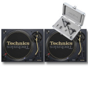 View and buy Technics SL1200M7L Blue Pair With Concorde Mix MK2 Twin Pack online