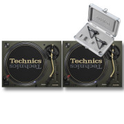 View and buy Technics SL1200M7L Green Pair With Concorde Mix MK2 Twin Pack online