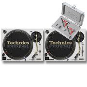 View and buy Technics SL1200M7L White Pair With Concorde Digital MK2 Twin Pack online
