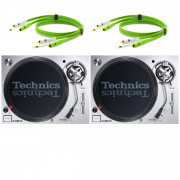 View and buy Technics SL1200 MK7 Pair with Neo RCA Turntable Cables online