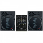 View and buy Technics SL 1210 MK7 Pair + RMX-33i Mixer online