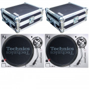 View and buy Technics SL1200 MK7 Pair with Flight Cases online