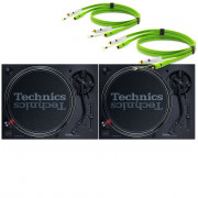 View and buy Technics SL 1210 MK7 Pair With Neo RCA Turntable Cables online