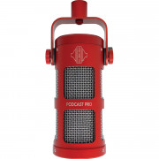 View and buy Sontronics Podcast Pro Microphone Red online