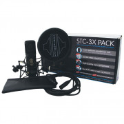 View and buy Sontronics STC-3X PACK BLACK online