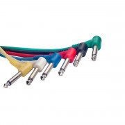 View and buy Stagg Mono Patch Cable Jack to Jack 30cm (6 pack) online
