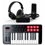 View and buy Audient EVO SRB Recording Bundle & Oxygen 25 MK5 online