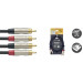 Stagg N-Series Twin RCA Cable 1m